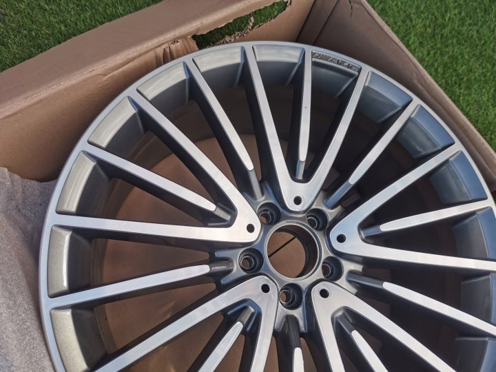 1x Alufelge 21 Zoll 9.0" 5x112 34ET Glanz Silber A2234011700 Mercedes-Benz W223 FEL9265793255fb