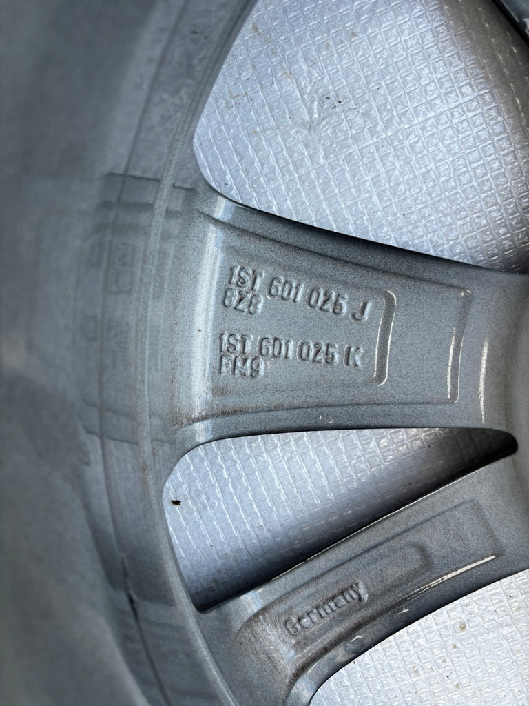 1x Alufelge 16 Zoll 6.0" 4x100 43ET Glanz Silber 1ST601025J Skoda Citigo FEL1062597593ig