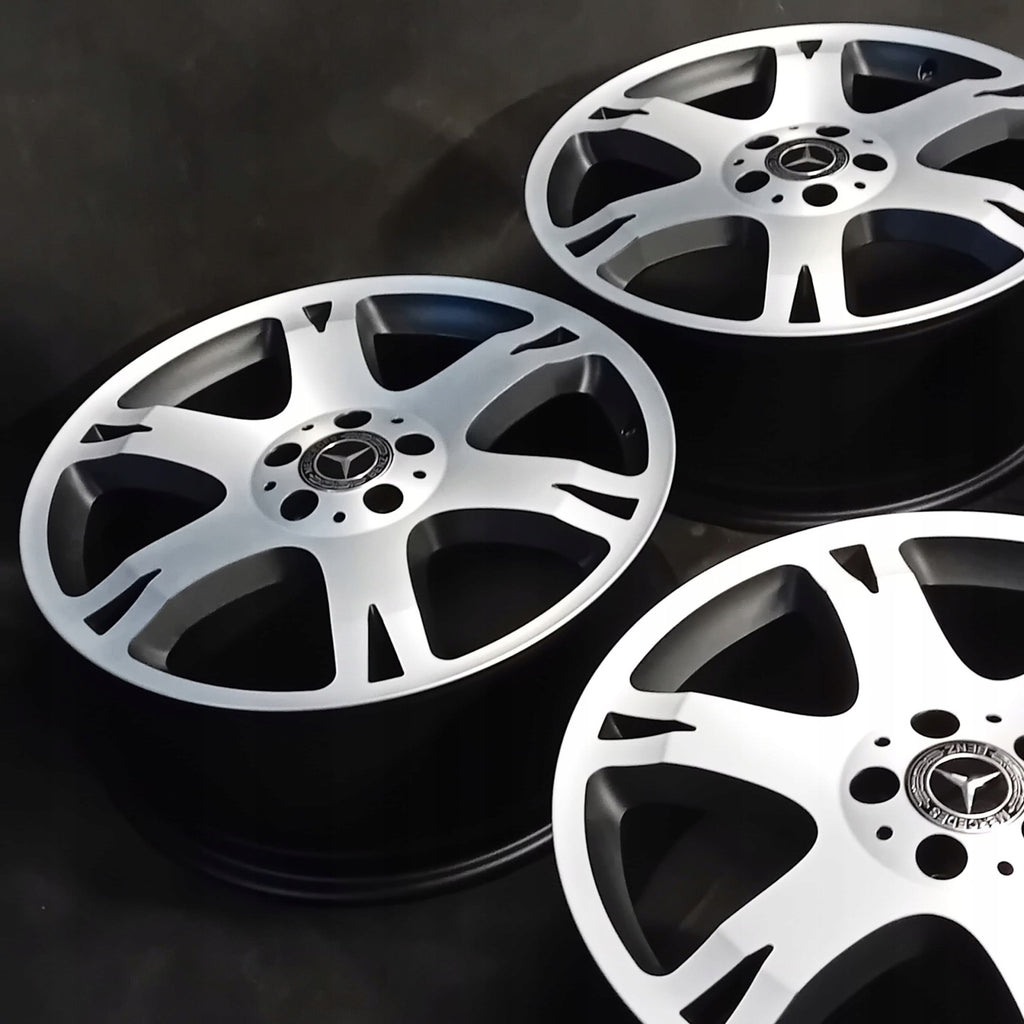 4x Alufelge 19 Zoll 8.0" 5x112 60ET Glanz Schwarz A1644011602 Mercedes-Benz FEL9050241154ns