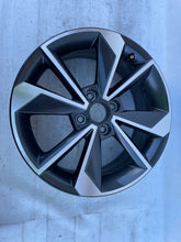 Laden Sie das Bild in den Galerie-Viewer, 1x Alufelge 16 Zoll 6.0&quot; 4x100 43ET Glanz Silber 1ST601025 Skoda Citigo