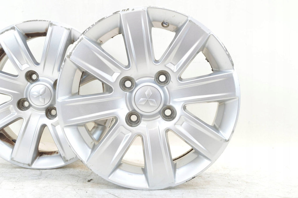 4x Alufelge 15 Zoll 6.0" 4x114.3 46ET Glanz Silber Mitsubishi Colt I Rim Wheel FEL4605361325nq