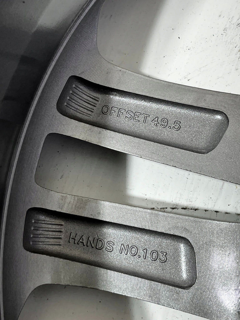 1x Alufelge 19 Zoll 7.5" 5x114.3 49 5ET 52910-2W400 Hyundai Santa I Fe Rim Wheel FEL2798094017vq