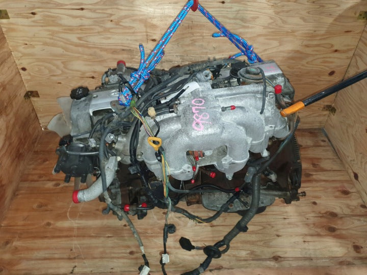 Motor Toyota Land Cruiser 80 1FZ-FE 4.5 122TKm 1996 Benzin Engine Komplett MOT2738990893pe