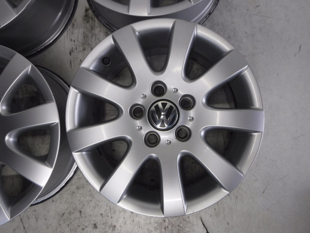 4x Alufelge 15 Zoll 6.5" 5x112 50ET 1K0601025AQ Audi Rim Wheel FEL4844733671vw