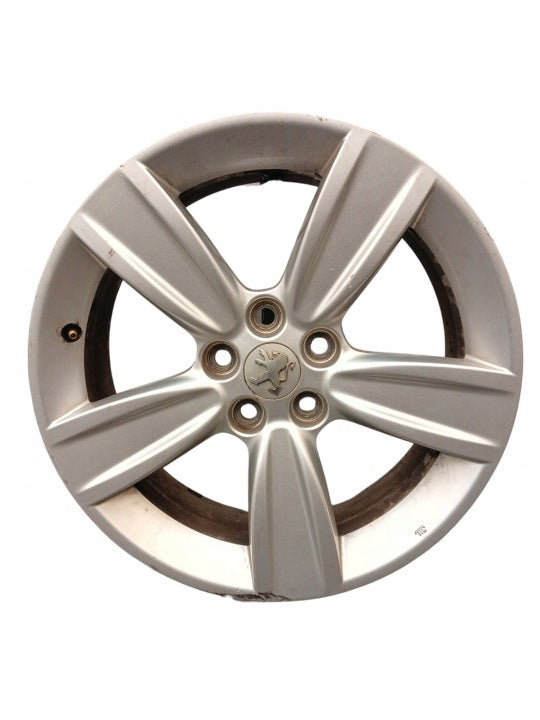 1x Alufelge 18 Zoll 7.0" 5x114.3 Glanz Silber Peugeot 4007 Rim Wheel FEL3457884751jx