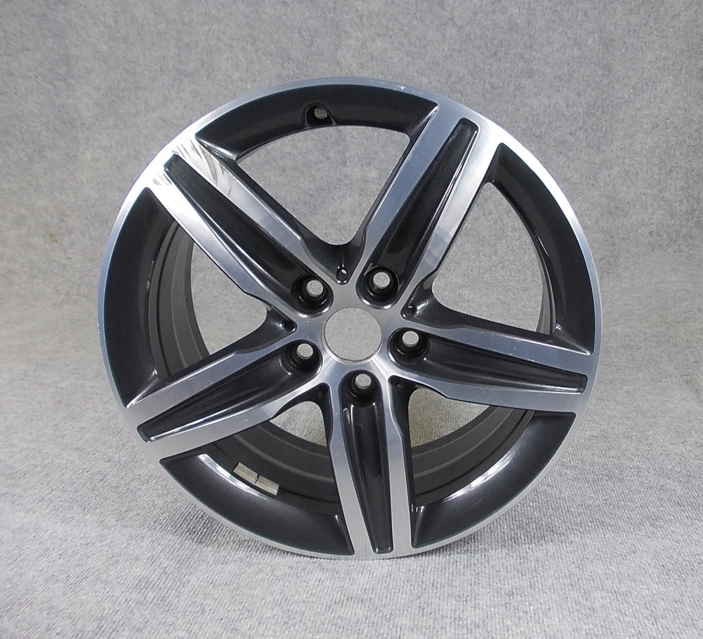 1x Alufelge 17 Zoll 7.5" 5x112 54ET Glanz Graphit 6855091 BMW 2 F45 F46 FEL6215186201by