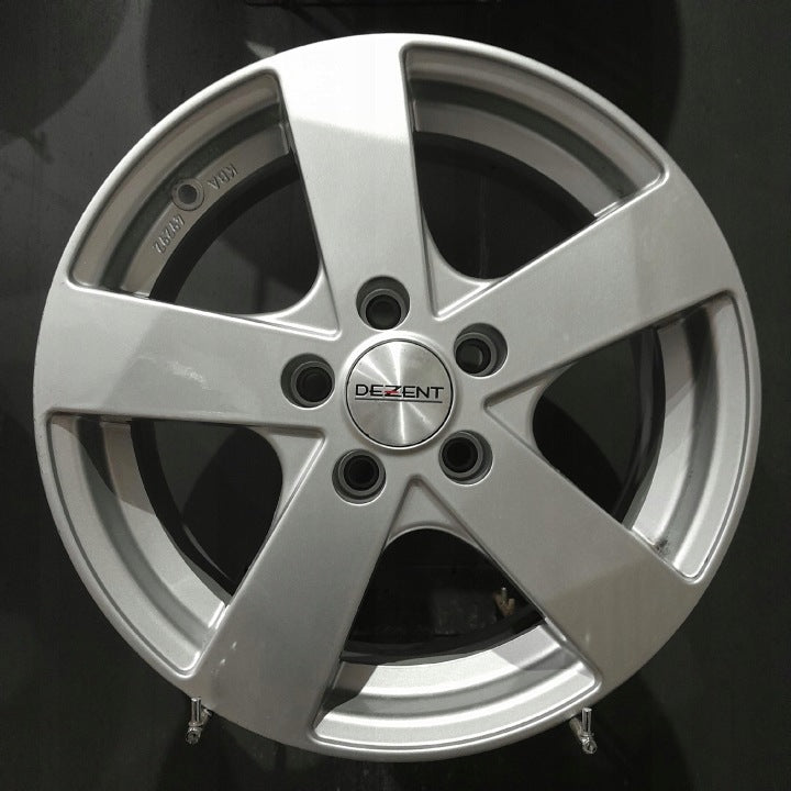 4x Alufelge 15 Zoll 6.0" 5x105 39ET Glanz Silber Chevrolet Cruze Astra Rim Wheel FEL3667433667xo