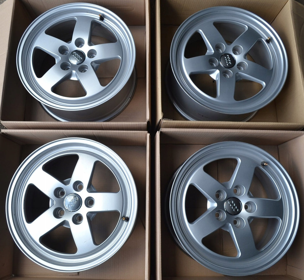 4x Alufelge 16 Zoll 7.0" 5x112 35ET Glanz Silber 8W0601025 Audi A6 A4 Rim Wheel