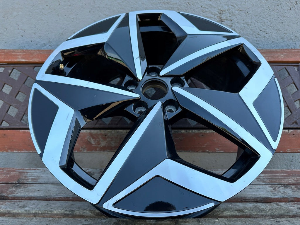 1x Alufelge 19 Zoll 7.5" 5x112 50ET Glanz Schwarz 10A601025J VW Id.3 Rim Wheel FEL8306494341rv