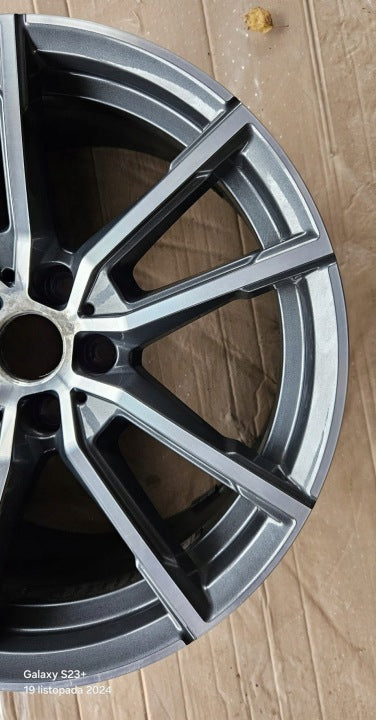 1x Alufelge 18 Zoll 8.5" 5x112 40ET 6897082 BMW 3 Rim Wheel FEL6313461548wu