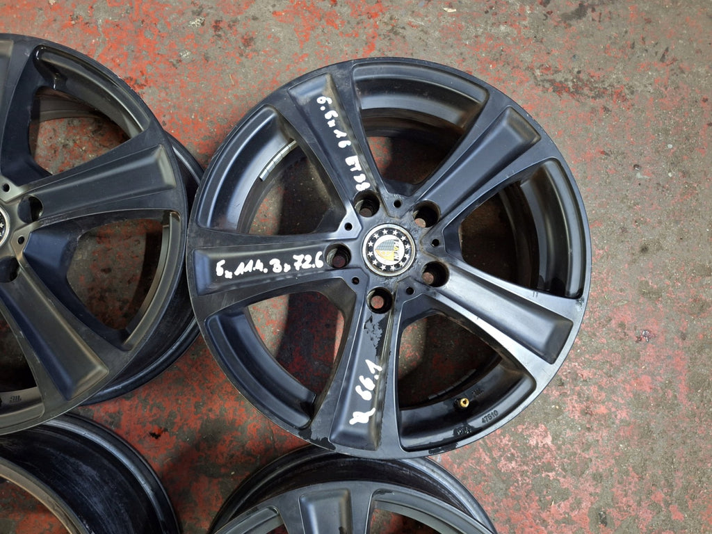 4x Alufelge 16 Zoll 6.5" 5x114.3 38ET Glanz SPT656-5L Kia I W Corolla Avensis FEL1465665963mt