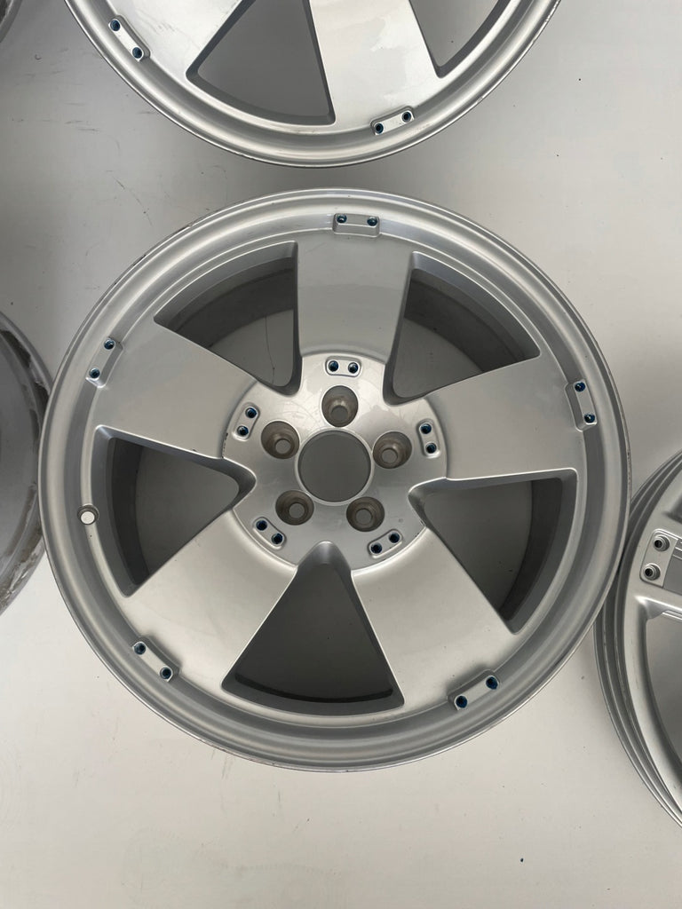 4x Alufelge 19 Zoll 8.0" 5x112 39ET Glanz Silber 8R0071499A Audi Q5 Rim Wheel FEL7018142428mv