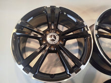 Load image into Gallery viewer, 4x Alufelge 18 Zoll 7.5" 5x112 49ET Glanz Schwarz A1774011300 Mercedes-Benz FEL5976688143th