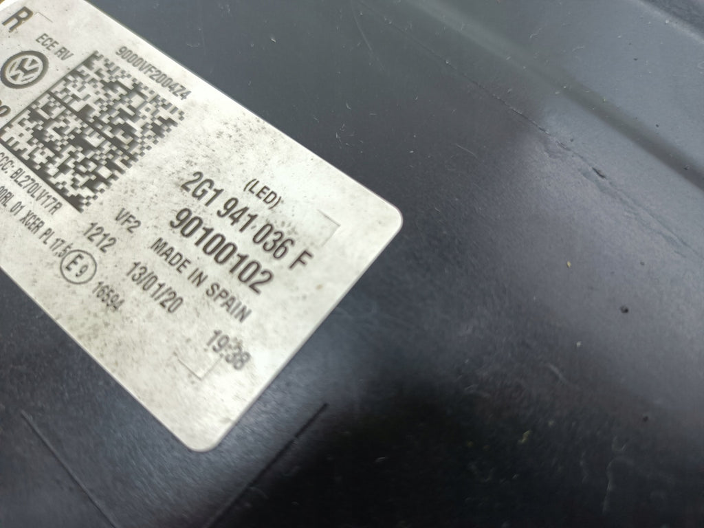 Frontscheinwerfer VW Polo 2G1941036F 90100102 LED Rechts Scheinwerfer Headlight