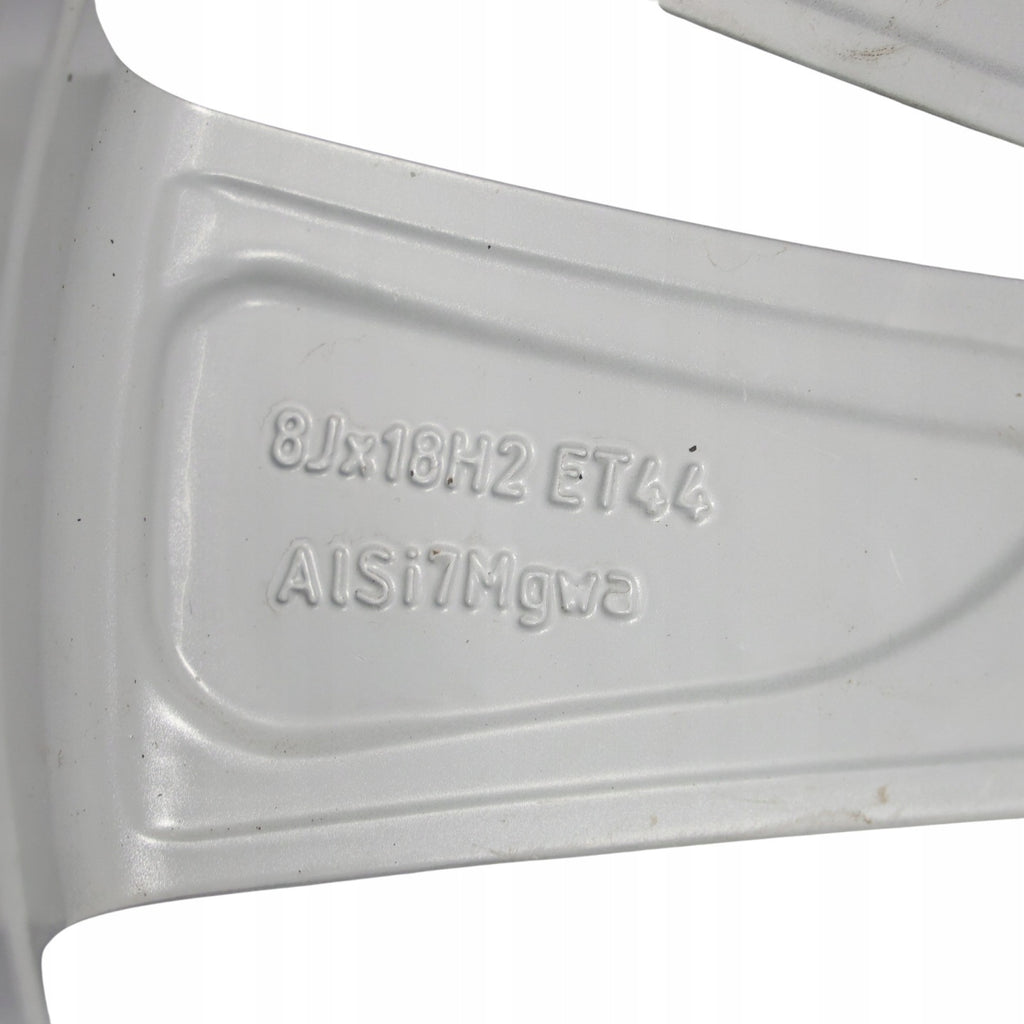 1x Alufelge 18 Zoll 8.0" 5x112 44ET Glanz Silber 3V0601025F Skoda Superb FEL9150671695pq