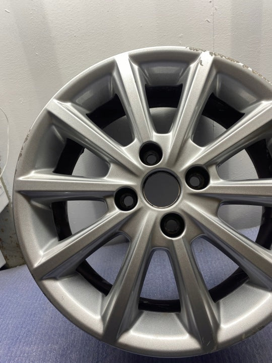 1x Alufelge 16 Zoll 6.5" 4x108 47ET Glanz Silber H1BC-1007B Ford Fiesta FEL2558750862sg