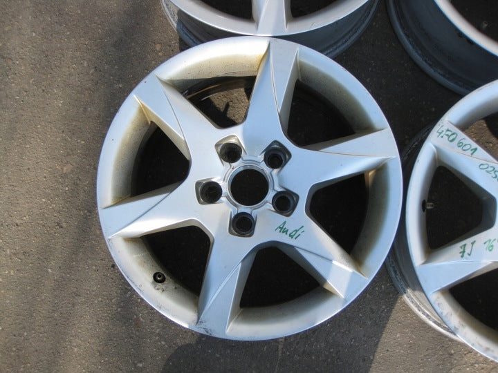 4x Alufelge 16 Zoll 7.0" 5x112 4F0601025CM Audi C6 Rim Wheel FEL9036545213rt