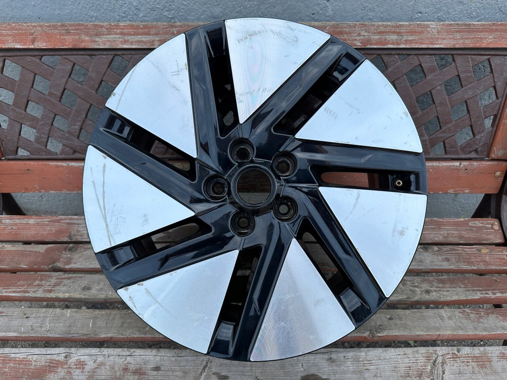 1x Alufelge 18 Zoll 7.5" 5x114.3 51ET Glanz Schwarz 52910-KL110 Hyundai Ioniq FEL2052282792go