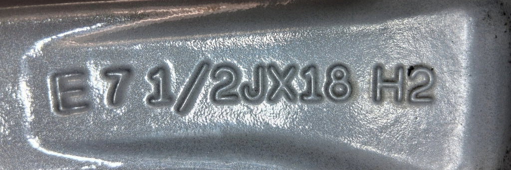1x Alufelge 18 Zoll 51ET Glanz Silber 6856069 BMW F48 Rim Wheel FEL7491343495iv