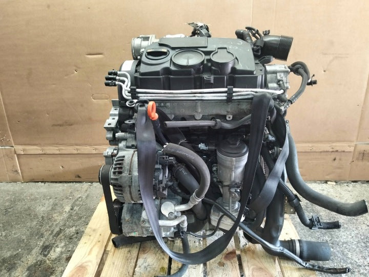 Motor Audi Seat Skoda VW I BLS 1.9 TDI 2007 Diesel Engine Komplett MOT8660703488dv