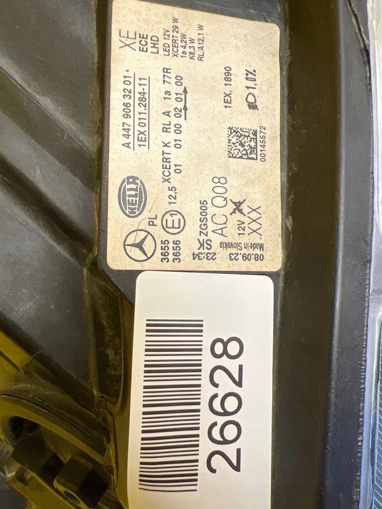 Frontscheinwerfer Mercedes-Benz Vito W447 Eqv A4479063201 LED Rechts oder Links