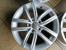 Laden Sie das Bild in den Galerie-Viewer, 4x Alufelge 16 Zoll 6.5" 5x112 46ET Glanz Silber 5G0601025 VW Golf VII I FEL6427915095gp