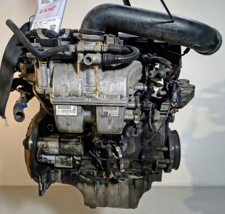 Motor Opel Zafira Meriva Z16XEP 1.6 103PS 77kW 2002 Benzin Engine Komplett MOT9349749998rd
