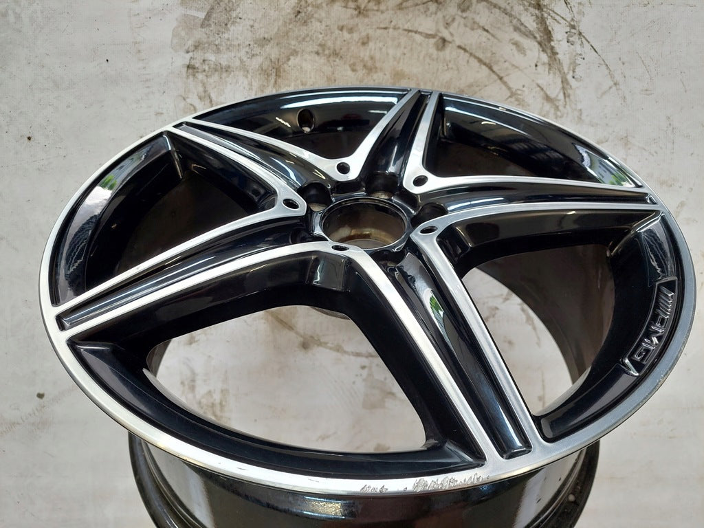 1x Alufelge 19 Zoll 8.0" 5x112 43ET Glanz A2134011800 Mercedes-Benz W213 FEL6729417119qw