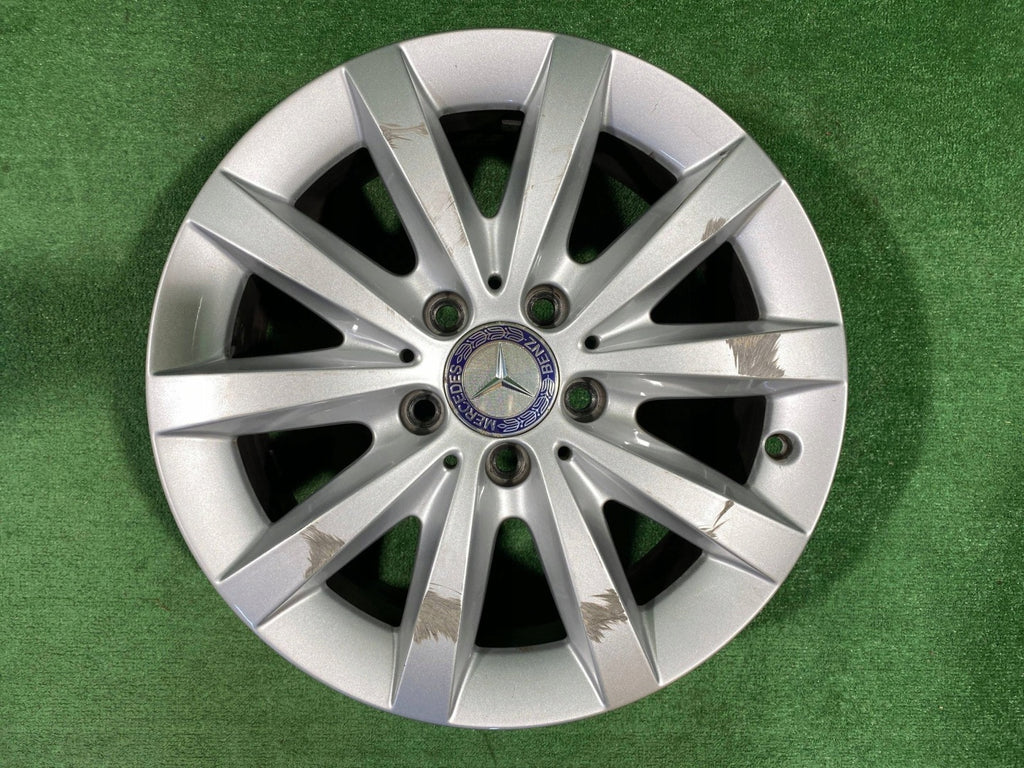 1x Alufelge 16 Zoll 6.5" 5x112 49ET A2464010500 Mercedes-Benz W246 W242 FEL7866760872ep