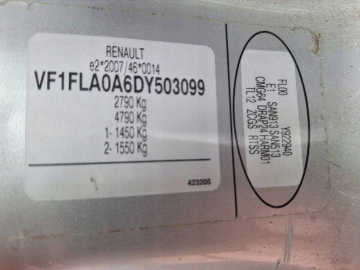 Motor Renault Trafic M9RA630 2.0 DCI 89PS 66kW 2001 Diesel Engine Unkomplett MOT4092291737yz