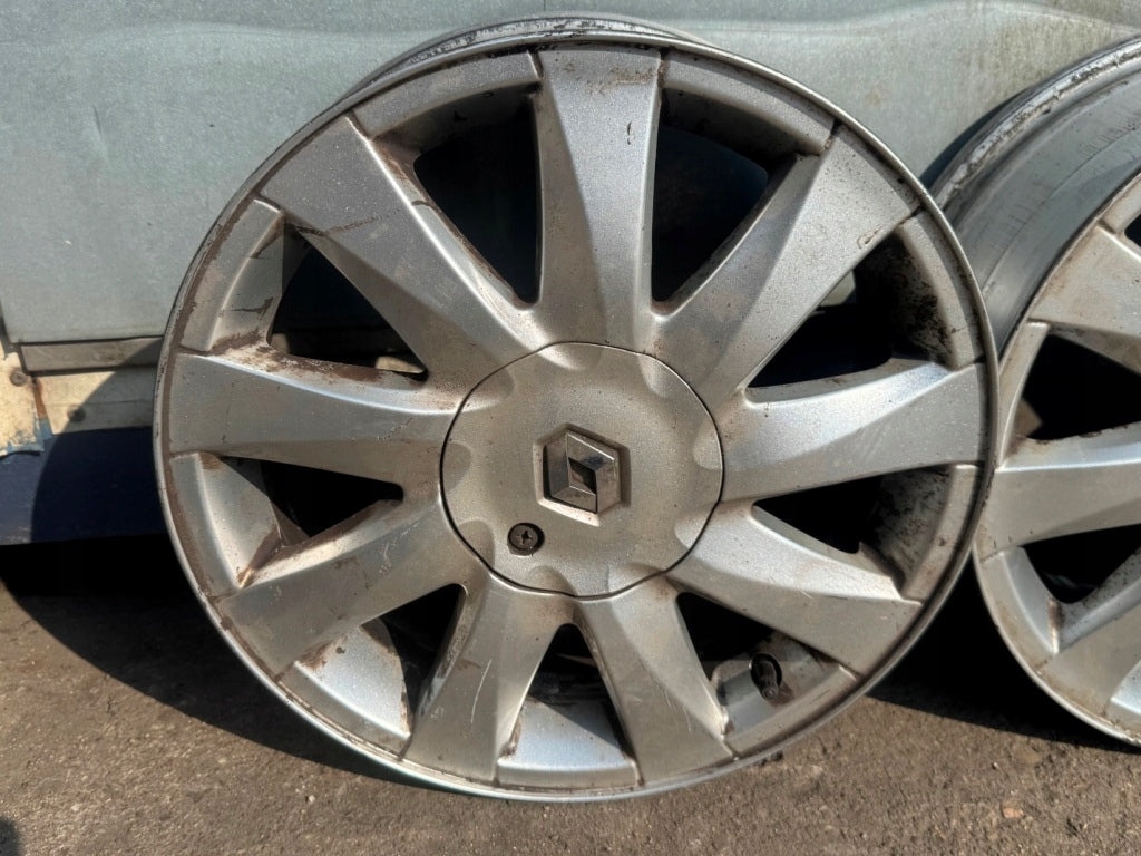 4x Alufelge 16 Zoll 8200800827 Renault Megane Ii Rim Wheel FEL7911588517he