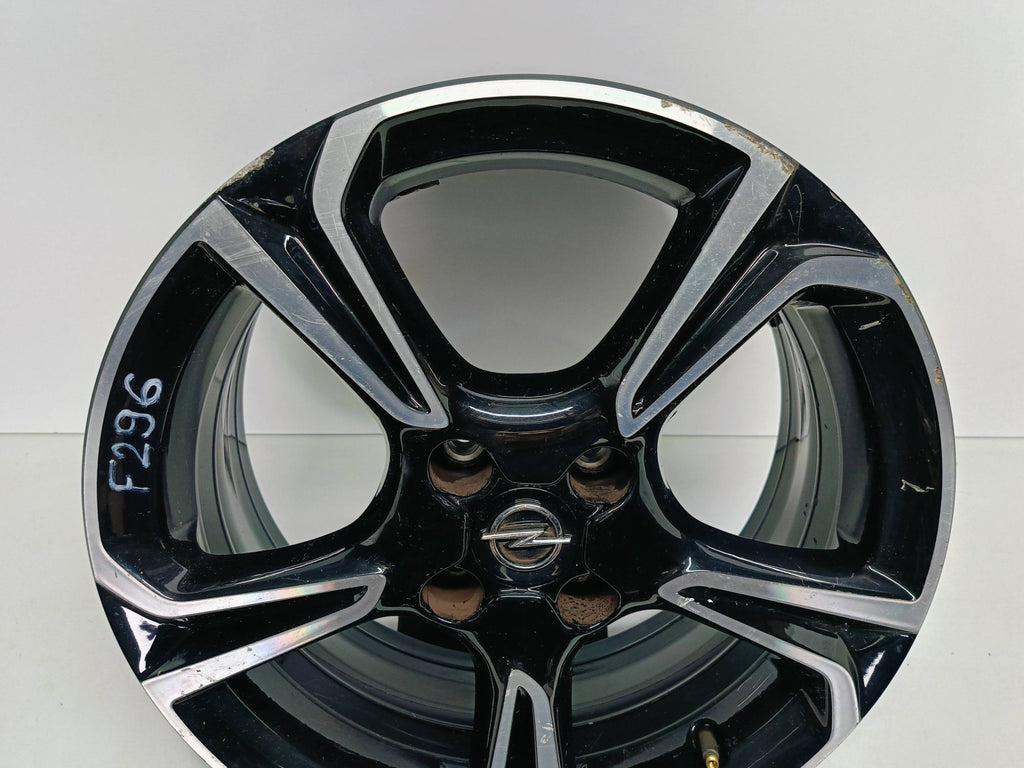 1x Alufelge 17 Zoll 7.0" 4x108 38ET Glanz Schwarz 39182183 Opel Corsa F FEL9033540599od