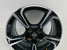 Load image into Gallery viewer, 1x Alufelge 17 Zoll 7.0" 4x108 38ET Glanz Schwarz 39182183 Opel Corsa F FEL9033540599od