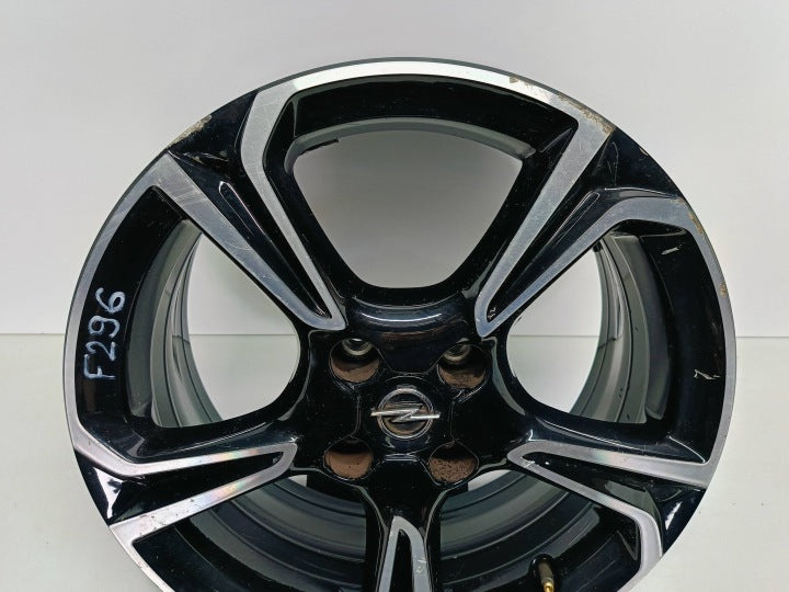 1x Alufelge 17 Zoll 7.0" 4x108 38ET Glanz Schwarz 39182183 Opel Corsa F FEL9033540599od