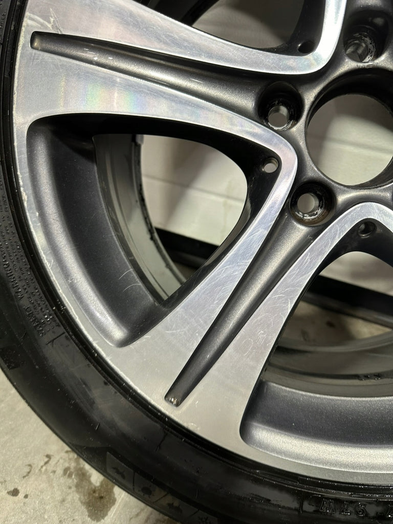 1x Alufelge 17 Zoll 7.5" 5x112 40ET A2134011200 Mercedes-Benz Rim Wheel FEL2478731844bx