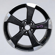 Laden Sie das Bild in den Galerie-Viewer, 1x Alufelge 19 Zoll 8.5&quot; 5x112 53ET Glanz Schwarz 8V0601025FC Audi Rim Wheel