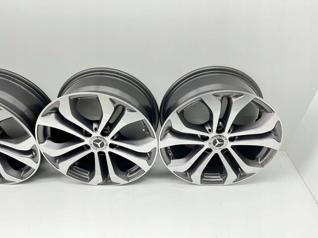 1x Alufelge 17 Zoll A2534010600 Mercedes-Benz Glc C253 X253 Rim Wheel FEL4254587474dv