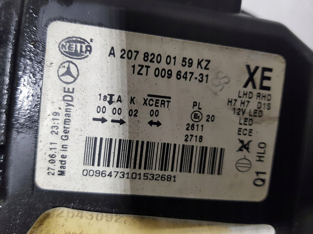 Frontscheinwerfer Mercedes-Benz C207 A2078200159 Xenon Links Headlight SCH4263060082yg