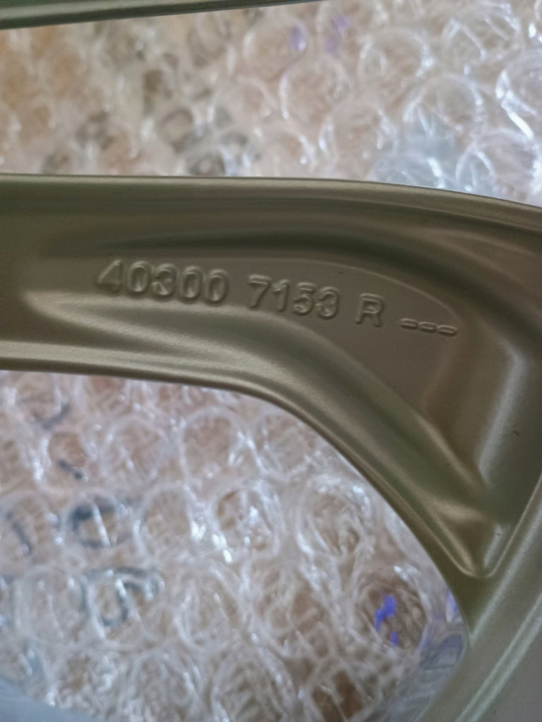 1x Alufelge 20 Zoll 6.5" 5x114.3 33ET Glanz Silber 403007153R Renault Scenic FEL7414141333bk
