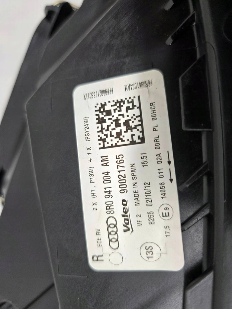 Frontscheinwerfer Audi Q5 8R0941004AM Rechts Scheinwerfer Headlight