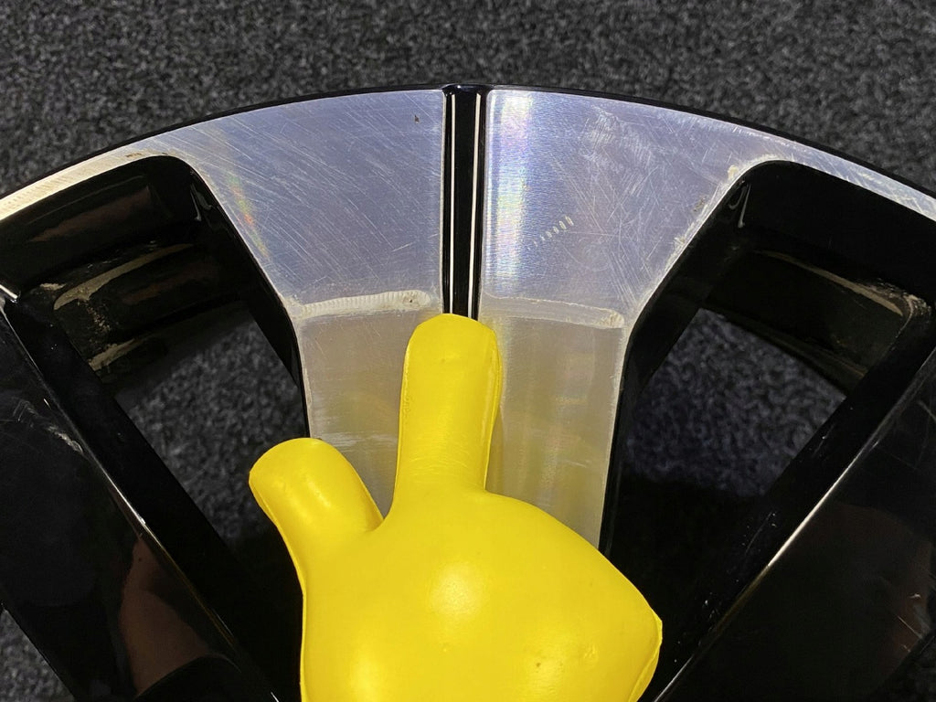 1x Alufelge 19 Zoll 8.5" 5x108 56ET Glanz Schwarz 32143628 Volvo Xc40 Rim Wheel FEL2166901784oc