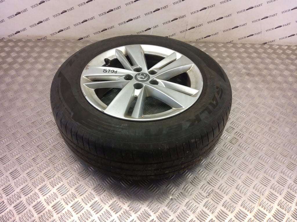 1x Alufelge 17 Zoll Opel Grandland X Rim Wheel FEL5530897795om