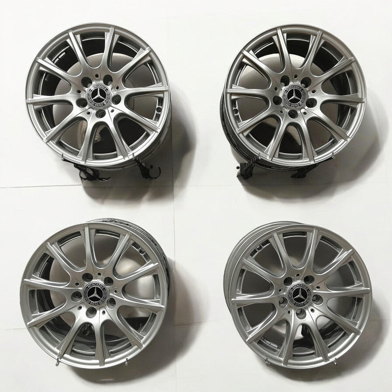 4x Alufelge 16 Zoll 6.5" 5x112 38ET A2054012400 Mercedes-Benz W205 Rim Wheel