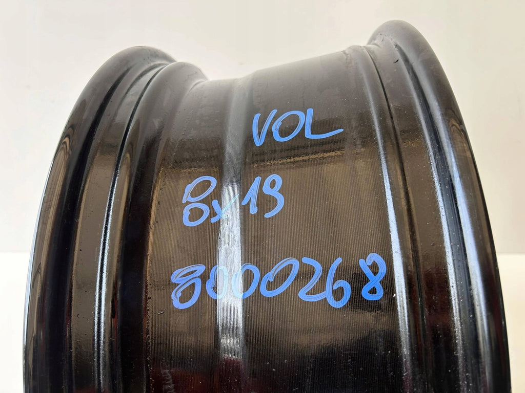 1x Alufelge 19 Zoll 9.0" 5x108 48 5ET Glanz Silber 80000286 Volvo Rim Wheel FEL5074185272tp