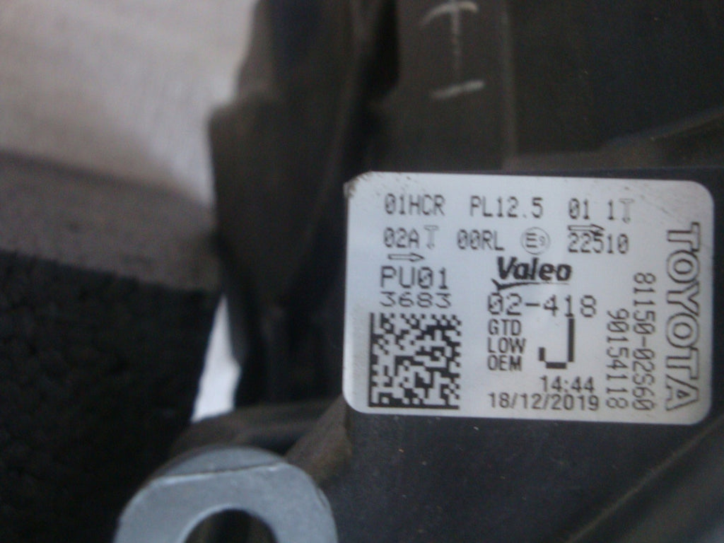 Frontscheinwerfer Toyota Corolla 81150-02S60 Links Scheinwerfer Headlight SCH2192790302he