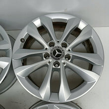 Load image into Gallery viewer, 4x Alufelge 17 Zoll 7.0" 5x112 48ET Glanz Silber A2054018000 Mercedes-Benz W205 FEL3397084539db