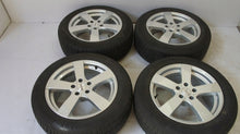 Laden Sie das Bild in den Galerie-Viewer, 4x Alufelge 17 Zoll 7.5" 5x112 35ET Silber Audi I Rim Wheel FEL8938464550px