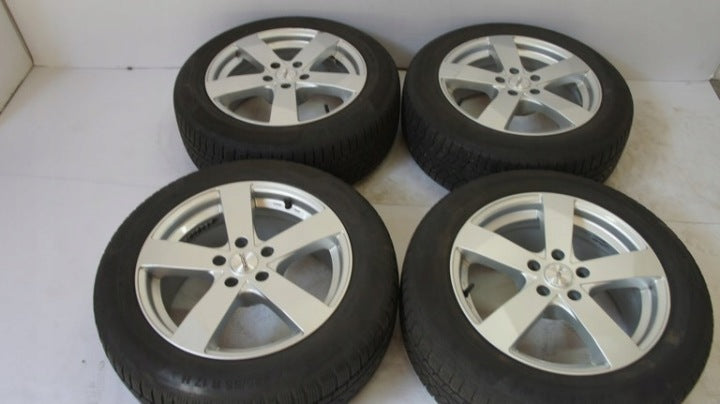 4x Alufelge 17 Zoll 7.5" 5x112 35ET Silber Audi I Rim Wheel FEL8938464550px