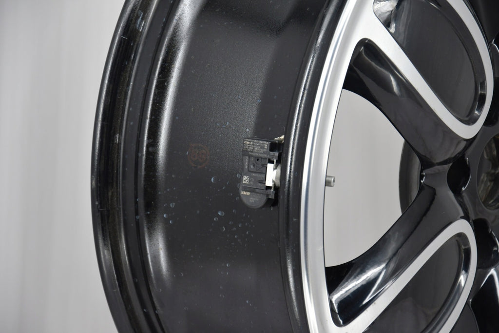 1x Alufelge 18 Zoll 7.0" 5x112 54ET Glanz Schwarz 6855115 Mini Rim Wheel FEL2698744391xt
