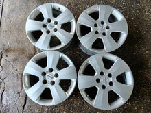 Laden Sie das Bild in den Galerie-Viewer, 4x Alufelge 16 Zoll 6.5" 5x110 41ET Glanz Silber Opel Vectra Rim Wheel FEL4250732169uv